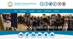Desktop Screenshot of motherteresaschool.ca
